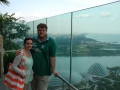 auf dem 57.Stockwerk mit Blick Richtung Meer